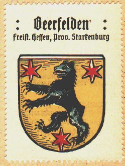 Wappen von Beerfelden/Coat of arms (crest) of Beerfelden