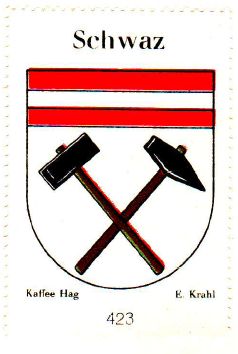 Wappen von Schwaz/Coat of arms (crest) of Schwaz