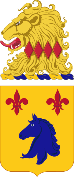 Coat of arms (crest) of the 102nd Armor Regiment, New Jersey Army National Guard