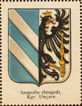 Wappen von Szeged/Coat of arms (crest) of Szeged