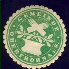 Wappen von Oberfrohna/Arms (crest) of Oberfrohna