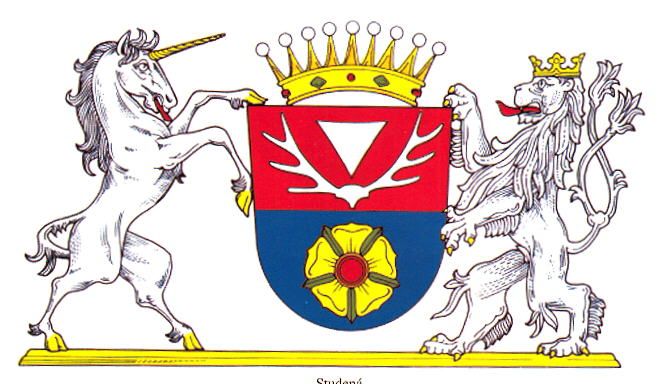Arms of Studená (Jindřichův Hradec)