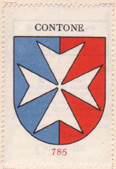 Wappen von/Blason de Contone