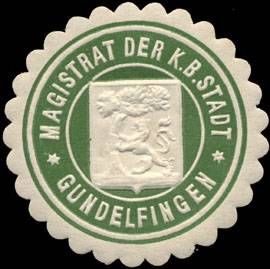 Seal of Gundelfingen an der Donau