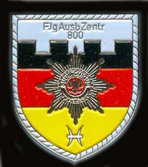 Coat of arms (crest) of the Military Police Training Center 800, German Army
