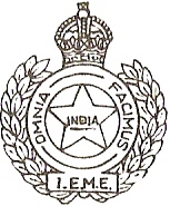 Coat of arms (crest) of Indian Electrical and Mechanical Engineers, Indian Army
