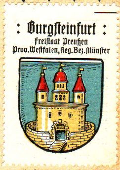 Wappen von Burgsteinfurt/Coat of arms (crest) of Burgsteinfurt