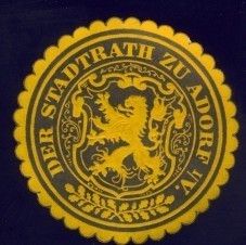 Wappen von Adorf (Vogtland)/Coat of arms (crest) of Adorf (Vogtland)