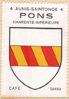 Blason de Pons (Charente-Maritime)
