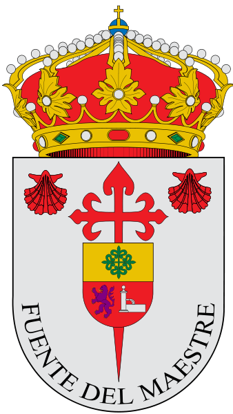 Escudo de Fuente del Maestre/Arms (crest) of Fuente del Maestre