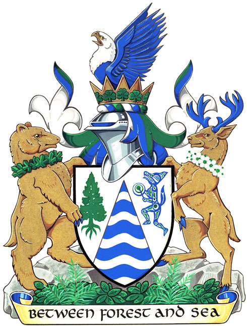 Arms (crest) of Belcarra (Canada)