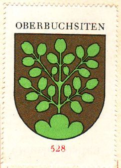 Wappen von/Blason de Oberbuchsiten
