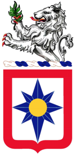 Coat of arms (crest) of the 138th Finance Battalion, Indiana Army National Guard