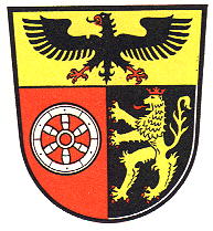 Wappen von Mainz-Bingen/Arms of Mainz-Bingen