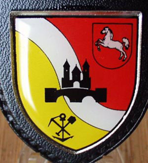 Coat of arms (crest) of the 902nd Pioneer Battalion, German Army