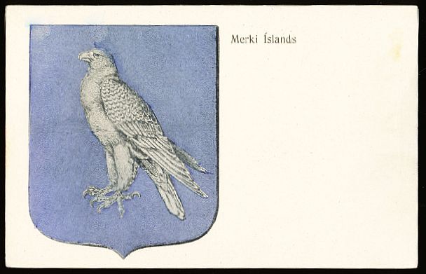 Arms of Heraldic postcards Iceland