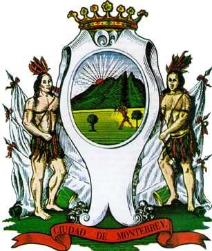 Coat of arms (crest) of Monterrey (Nuevo León)