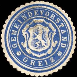 Wappen von Greiz/Coat of arms (crest) of Greiz