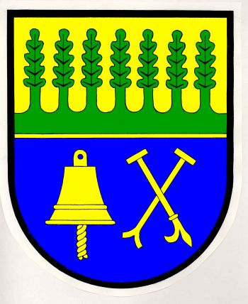 Wappen von Siebeneichen/Arms (crest) of Siebeneichen