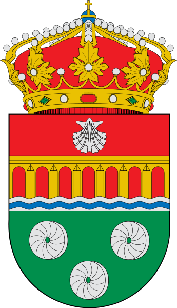 Escudo de Calzada de los Molinos/Arms (crest) of Calzada de los Molinos