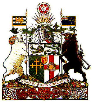 Arms (crest) of Hastings (New Zealand)