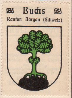 Wappen von/Blason de Buchs (Aargau)