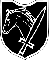 Coat of arms (crest) of the 8th SS Cavalry Division Florian Geyer