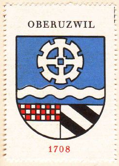 Wappen von/Blason de Oberuzwil