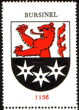 Wappen von/Blason de Bursinel