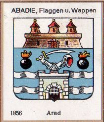 Wappen von Arad/Coat of arms (crest) of Arad