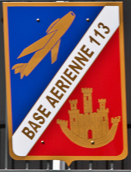 File:Air Force Base 113 Commandant Antonie de St.Exupery Saint Dizier-Robinson, French Air Force.jpg