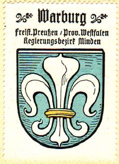 Wappen von Warburg/Coat of arms (crest) of Warburg