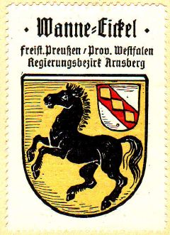 Wappen von Wanne-Eickel/Coat of arms (crest) of Wanne-Eickel