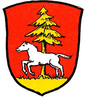 Wappen von Pfersdorf (Poppenhausen) / Arms of Pfersdorf (Poppenhausen)