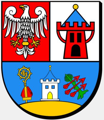 Arms of Kościan (county)