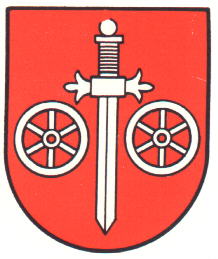 Wappen von Sachsenflur/Arms (crest) of Sachsenflur