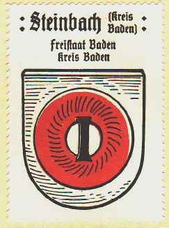 Wappen von Steinbach (Baden-Baden)/Coat of arms (crest) of Steinbach (Baden-Baden)