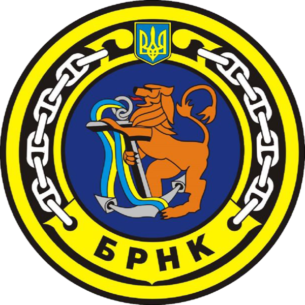 Coat of arms (crest) of the 1st Surface Ships Brigade, Ukrainian Navy