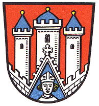Wappen von Bischofsheim an der Rhön/Arms (crest) of Bischofsheim an der Rhön
