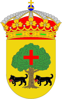 Escudo de Santa Cruz de la Salceda/Arms (crest) of Santa Cruz de la Salceda