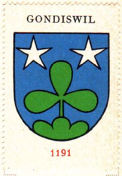 Wappen von/Blason de Gondiswil