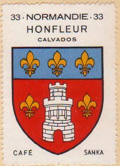 Blason de Honfleur (Calvados)