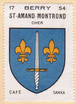 Blason de Saint-Amand-Montrond