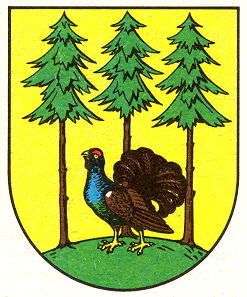 Wappen von Grünhain/Arms (crest) of Grünhain