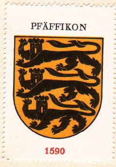 Wappen von/Blason de Pfäffikon (Schwyz)