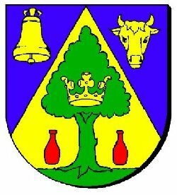 Wapen van Drogeham/Arms (crest) of Drogeham