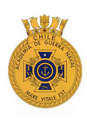 Coat of arms (crest) of the Naval Warfare Academy, Chilean Navy