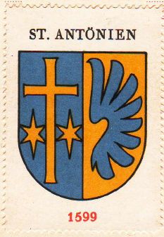 Wappen von/Blason de Sankt Antönien