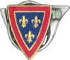 Coat of arms (crest) of the 10th Chasseurs on Horse Regiment, French Army