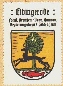 Wappen von Elbingerode (Harz)/Coat of arms (crest) of Elbingerode (Harz)